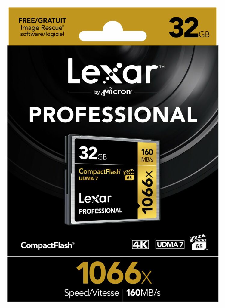 Lexmarkflash Card Lexar Professional 1066x CF CDMA7 Compact Flash Card - Lobcom HK Ltd
