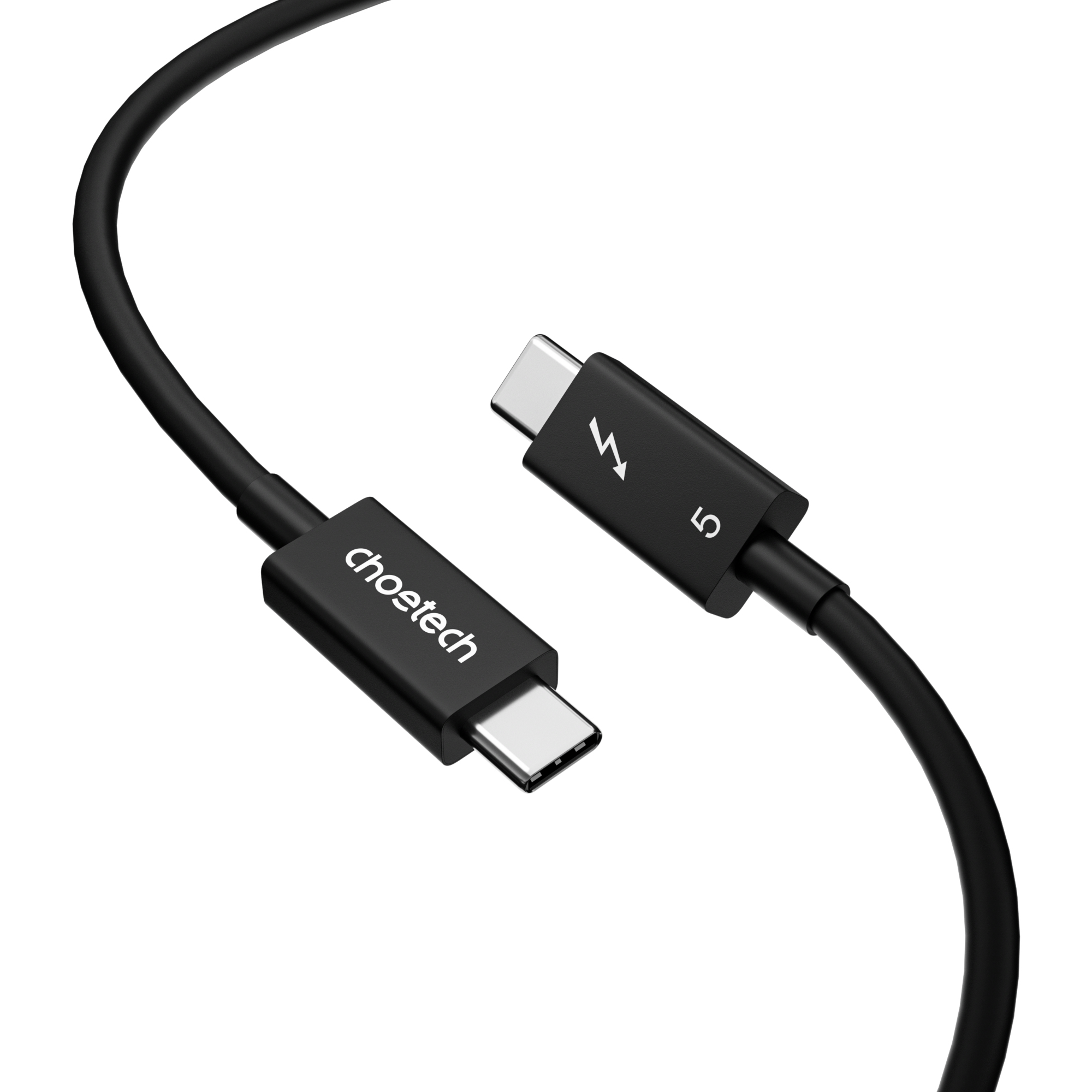 A3011-CA-BK_01 Choetech A3011 Thunderbolt 5 Intel Certified Cable 1M Black