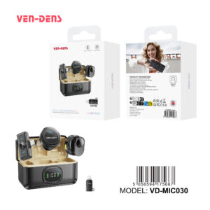 Ven-Dens MIC030 雙無線麥克風Type-C 連 IPH 連接器