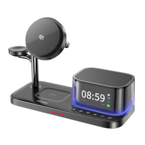 Ven-Dens WLC024 3-in1 Qi2 25W Wireless Speaker Charger