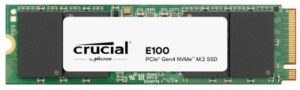 Crucial E100 PCIe Gen4 NVMe 2280 M.2 SSD 固態硬盤
