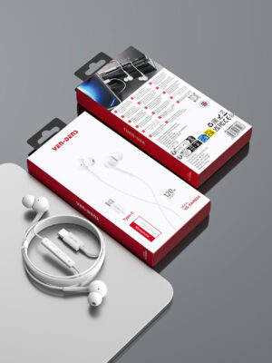 Ven-Dens EAR036 Lightning Wired In-Ear Headphones with Microphone