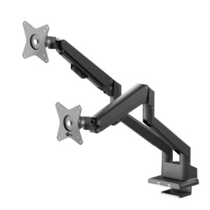 Goobay Pro Series Dual Gas Arm Monitor Mount with Quick Release (17-32 inch)