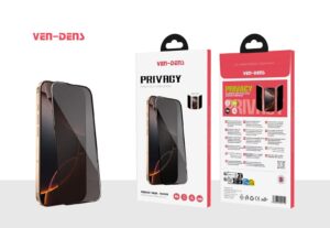 Ven-Dens 2 Way Privacy 9H Screen Protector for iPhone 18Pro & 18ProMax